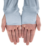 Simms Solarflex Guide Cooling Hoody Hands